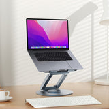 mbeat Stage S9 Rotating Laptop Stand with Telescopic Height Adjustment - Rear View