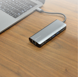 mbeat Elite USB Type-C Multifunction Dock - Rear View