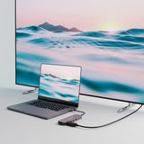 mbeat Elite 9-in-1 USB-C Multiport Hub with Built-in M.2 NVMe SSD Enclosure