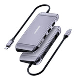 mbeat Elite X11 Dual HDMI USB-C Multifunction Docking Station - Front View