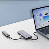 mbeat Elite X14 Triple 4K Display Multi-Port USB-C Hub - 45-Degree Angle