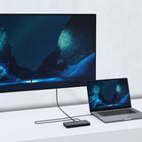 mbeat 15-in-1 Triple Display USB-C Dock (2 x HDMI & 1 x Display Port) - 45-Degree Angle
