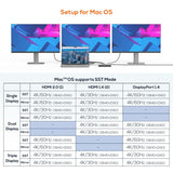 mbeat 15-in-1 Triple Display USB-C Dock (2 x HDMI & 1 x Display Port) - Extra Image