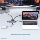 mbeat Elite X9 9-In-1 USB-C Docking Station - Side View