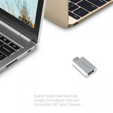 mbeat attache Aluminum USB 3.1/3.0 to USB Type C Adaptor - Side View