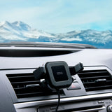 mbeat Gorilla Power 10W Wireless Car Charger With 2.4A USB Charging, Air Vent Clip & Windshield Stand - Close-Up Angle
