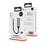 mbeat Tough Link 8K USB-C to HDMI Adapter - Space Grey - Close-Up Angle