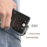 mbeat Elite USB-C to 3.5 Audio Adapter - Space Grey - 45-Degree Angle