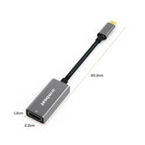 mbeat Elite USB-C to HDMI Adapter - Space Grey - Close-Up Angle