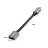 mbeat Tough Link USB-C to USB 3.0 Adapter with Cable - Space Grey