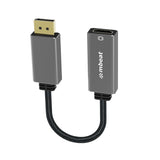 mbeat Elite Display Port to HDMI Adapter - Space Grey - Front View