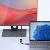 mbeat Elite Display Port to HDMI Adapter - Space Grey - Side View