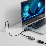 mbeat Tough Link HDMI to DisplayPort Adapter with USB Power - Front View
