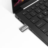 mbeat Elite USB 3.0 (Male) to USB-C (Female) Adapter - Space Grey - Side View