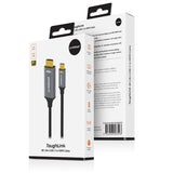 mbeat Tough Link 8K 1.8m USB-C to HDMI Cable - Rear View