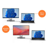 mbeat Tough Link 1.8m Display Port Cable v1.4 - Space Grey - Top-Down View