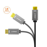 mbeat Tough Link 1.8m DisplayPort to DVI-D Cable - Top-Down View