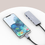 mbeat Elite 4-Port 10Gbps USB-C Gen 2 Hub (2A+2C) - Top-Down View