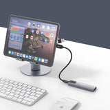 mbeat 10Gbps M.2 NVMe SATA SSD Enclosure - 45-Degree Angle