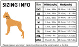 Heavy Duty Reflective Collar Brown S - Front View