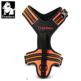 Reflective Heavy Duty Harness Orange XL - Front View