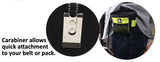 True Love Hands-Free Belt Bag - Orange S - Top-Down View