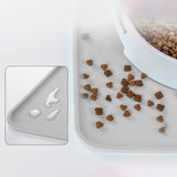 Silicone waterproof mat - glacier grey - 45-Degree Angle