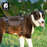 Whinhyepet Military Harness Black M - Side View