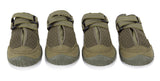 Whinhyepet Weatherproof Dog Booties - Army Green Size 1 - Front View