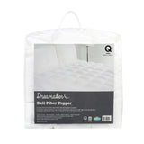 Dreamaker Ball Fibre Mattress Topper 1000Gsm Single Bed - Top-Down View