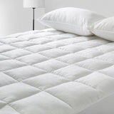 Dreamaker Ball Fibre Mattress Topper 1000Gsm Single Bed - Side View