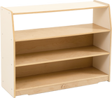 Jooyes Goteborg 3 Shelf Storage Cabinet - H76cm - Front View