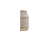 Jooyes Goteborg Kids 3 Tier Corner Shelf Wooden Storage Cabinet - 45-Degree Angle