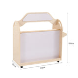 Jooyes STEAM Trolley 3-in-1 Mobile Shelf Cabinet With 9 Storage Boxes - 45-Degree Angle