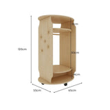 Jooyes Role Play Costume Dress Up Trolley with Mirror - Side View