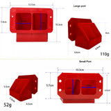 Cheeky Chooka Dual Chick Feeder Port Kit - Front View