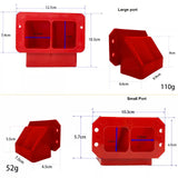 Cheeky Chooka Dual Chick Feeder Port Kit - Front View