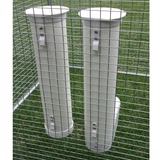 Cheeky Chooka Poultry Feeder & Waterer Set - Front View