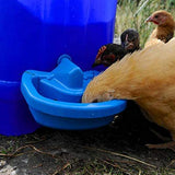 Maxi-Cup Automatic Poultry Waterer Cups x 2 - Top-Down View