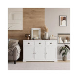 Buffet Kitchen Sideboard 3 drawers and 3 doors - Front View