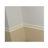 3D Foam Wall Edge Strip Self Adhesive Baseboard Waist Line Boarder 5PCS - Front View