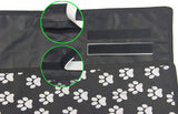 Waterproof Boot Liner Car Cover Protector For Pets Blanket Black - Side View