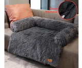 Calming Furniture Protector For Your Pets Couch Sofa Car & Floor Jumbo Charcoal - Side View