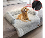 Calming Furniture Protector For Your Pets Couch Sofa Car & Floor Jumbo Grey - Front View