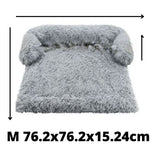 Calming Furniture Protector For Your Pets Couch Sofa Car & Floor Medium Grey - Side View