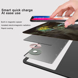Wireless Charging Qi Mousepad 800x300x4mm Non-slip Rubber Base - Front View