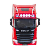 Scania Licensed Remote Control Trailer Head Truck with Lights, Sounds & Steering Adjustment - Front View