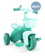 Tricycle Kids Ride-On (Green) - 57.5 x 33.5 x 57.5 cm - Front View