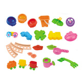 Large Children's Sand & Water Table with 24 Accessories for Play - Front View
