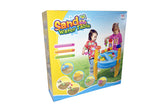 Large Children's Sand & Water Table with 24 Accessories for Play - Top-Down View